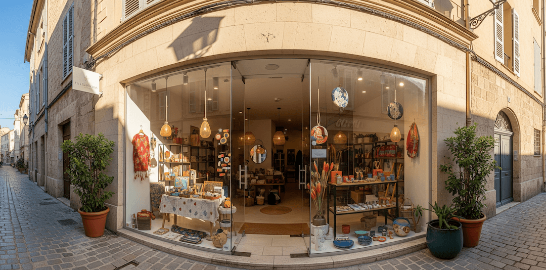 Vitrine lavée sans traces