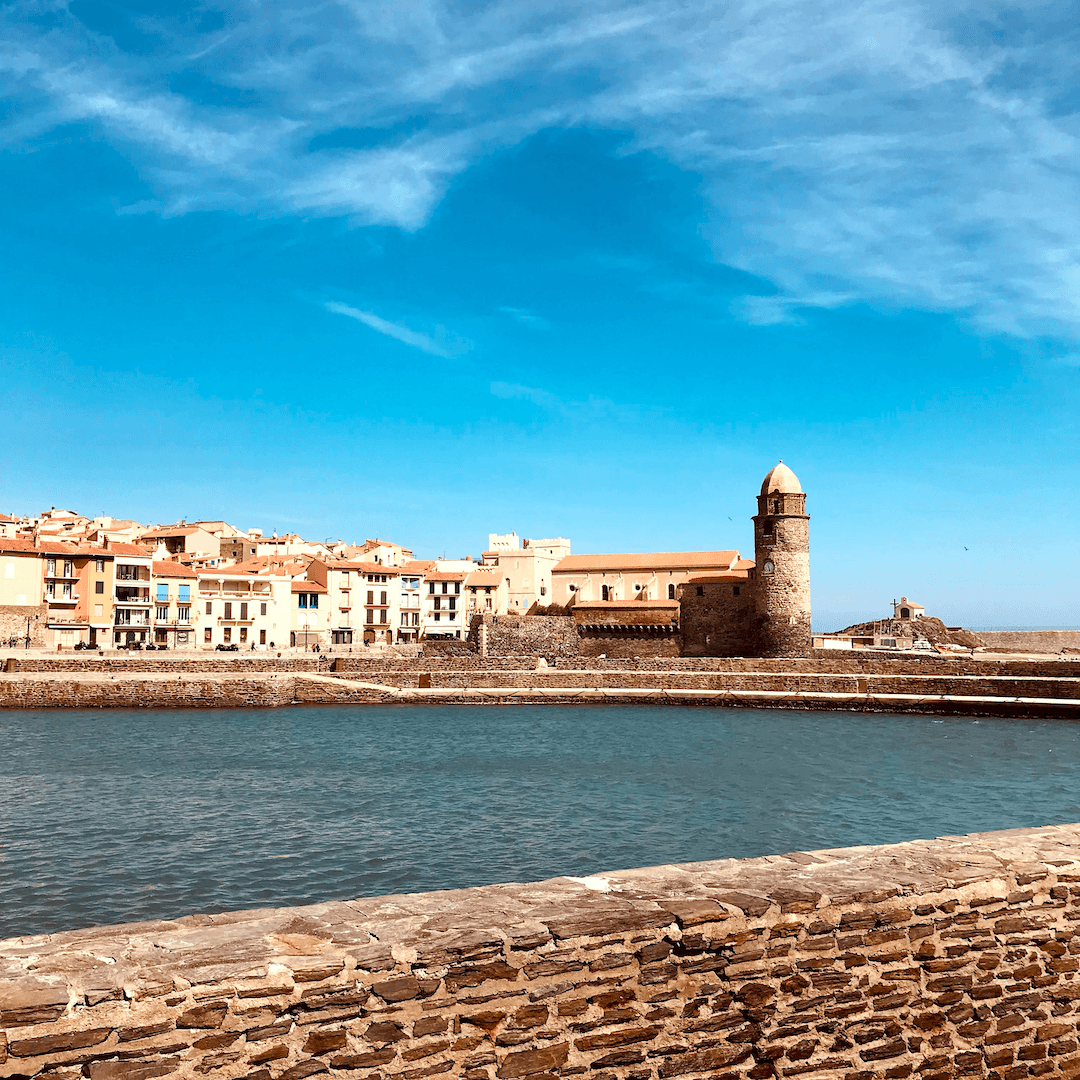 Collioure, clocher et port