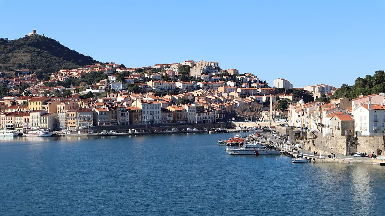 Port-Vendres, quai et bateaux